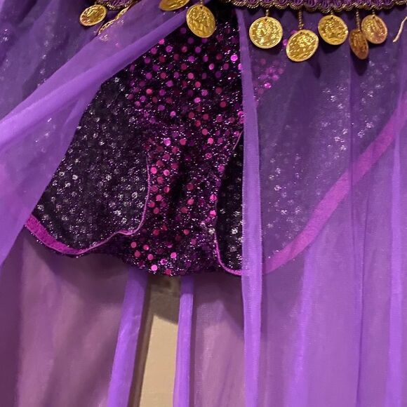 Genie Costume Purple Size XL - Picture 4 of 11